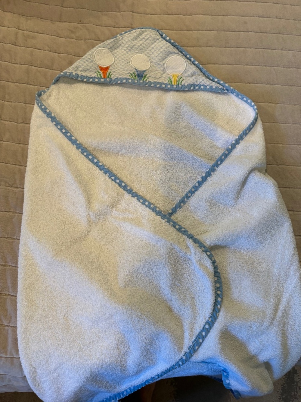 3 Marthas Golf Hooded Towel
